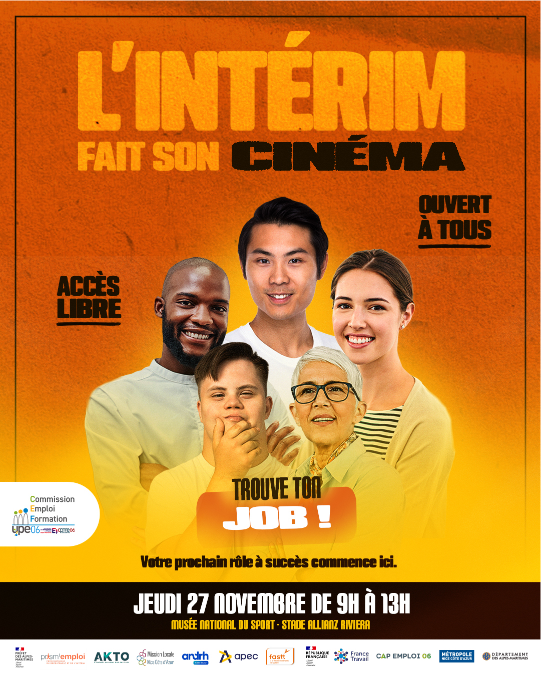 L&rsquo;intérim fait son cinéma